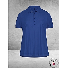 PLUS BASICS Polo Shirt Korte Mouw BLUE JEANS